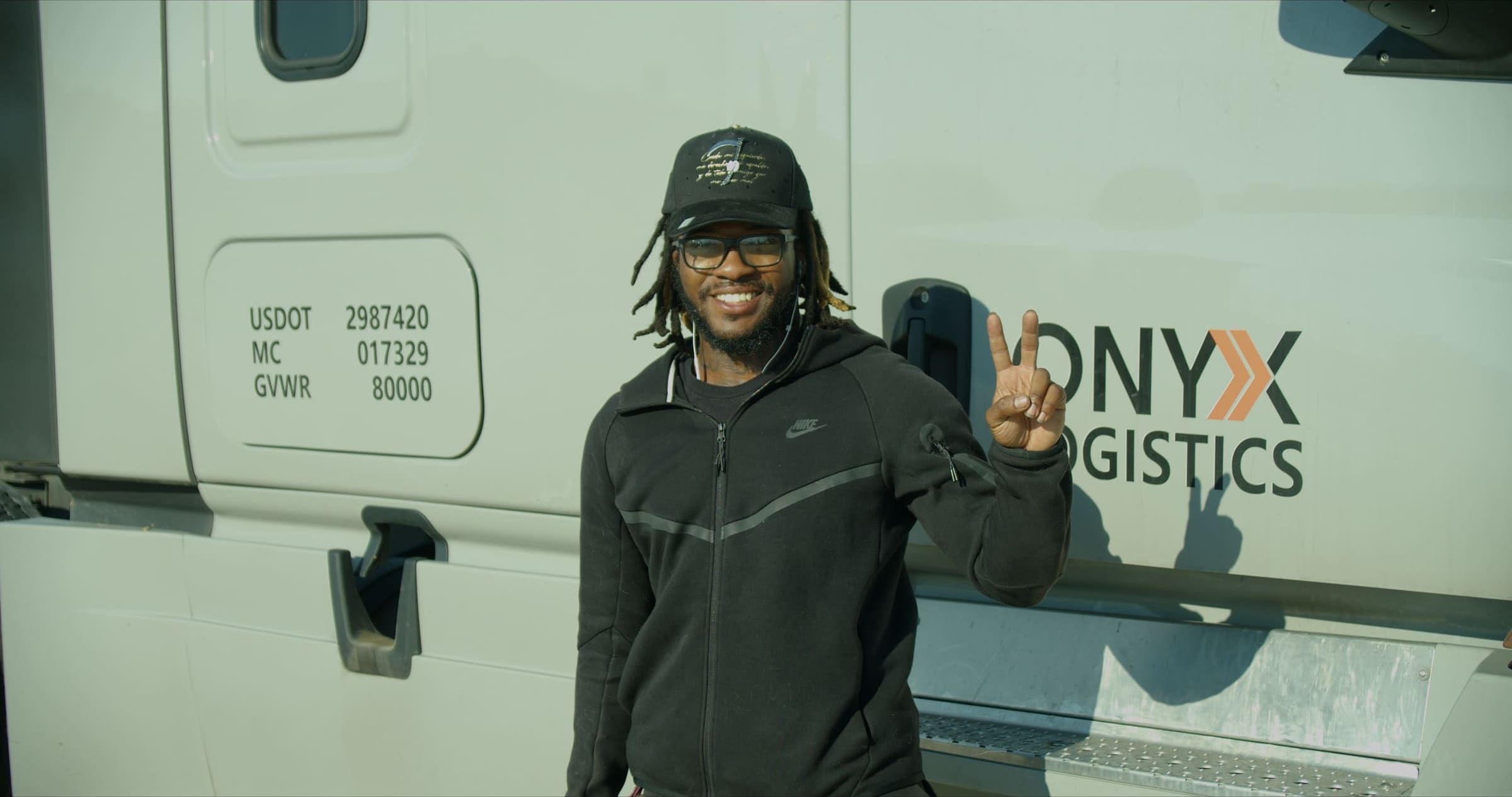 Onyx Logistics flatbed — our drivers